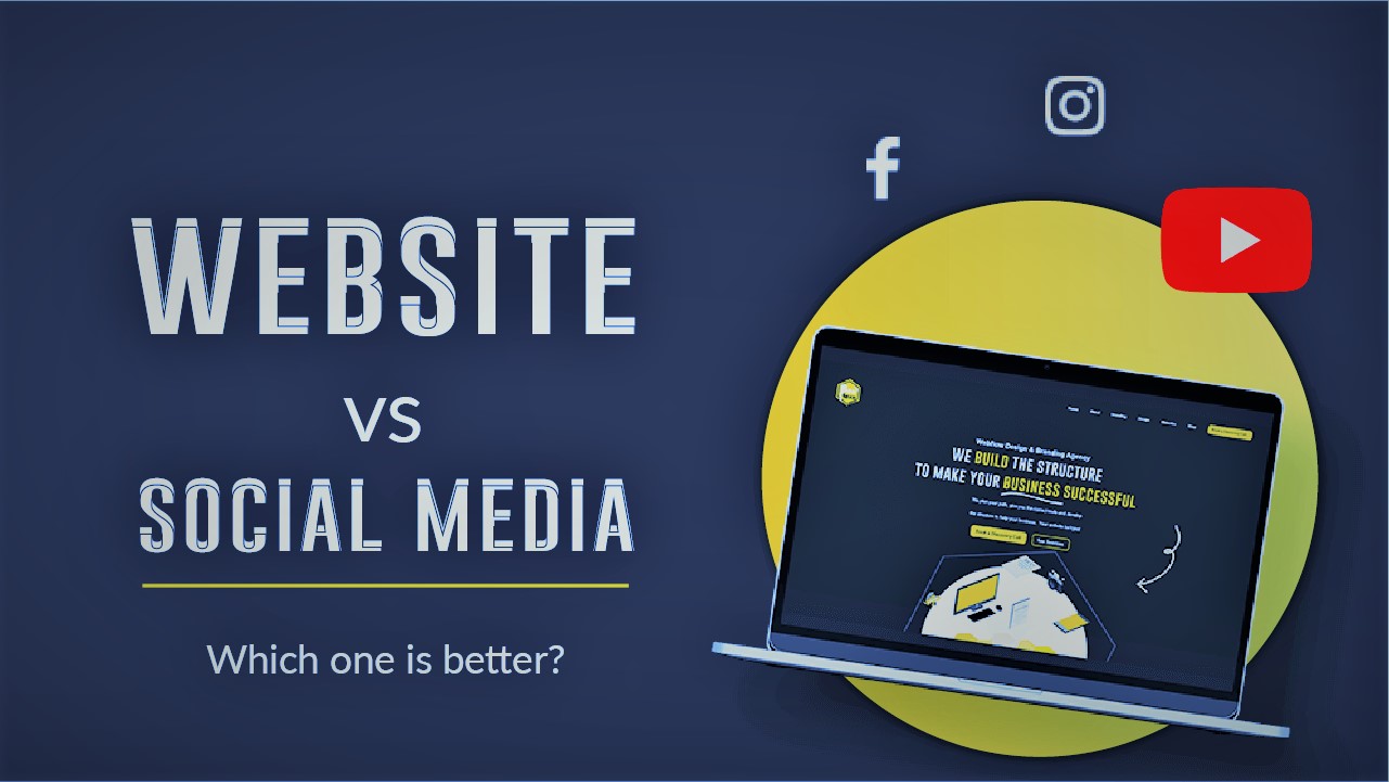Website vs Social Media which is best for you? Webs TT